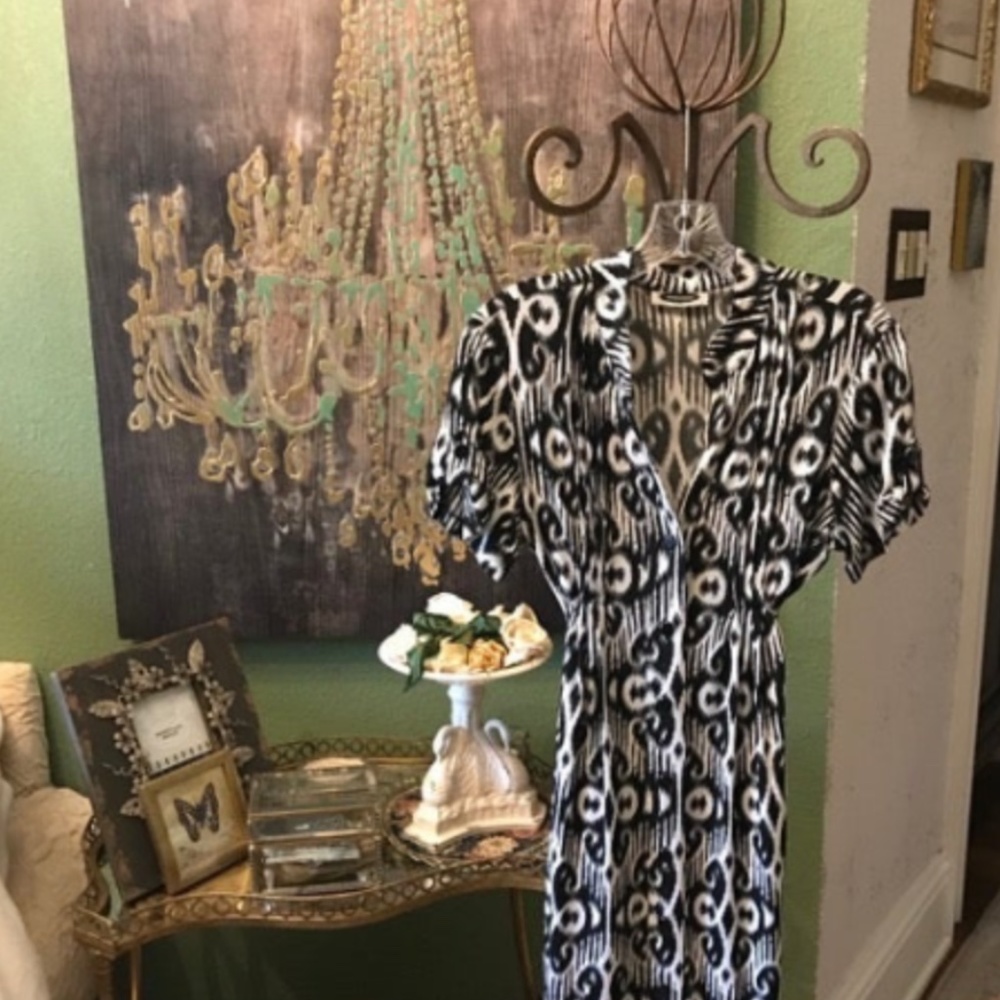 INTERMISSION BLACK WHITE DRESS SIZE S